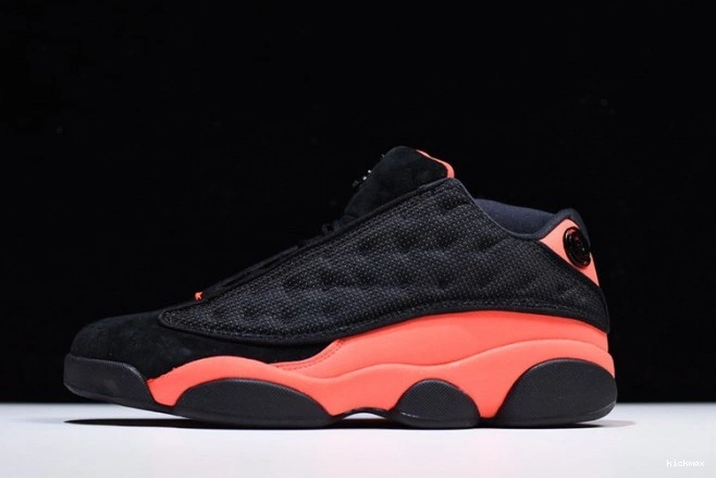 Rep MAX Black Clot Infrared Jordan 13 AT3102-006 Low Air x 0803